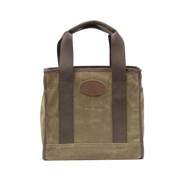 Strong webbed cotton handles that are sewn all the way to the bottom of the bag for additional strength when carrying heavy loads.