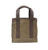 The bottom of this bag is double lined with waxed canvas.