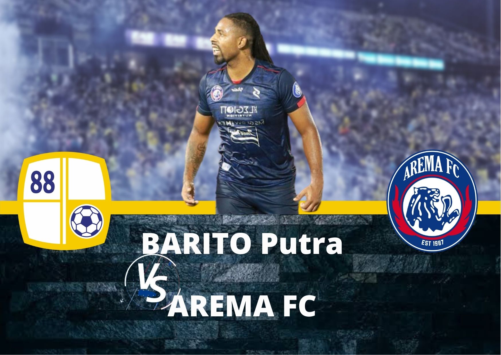 Link Live Streaming Barito Putera vs Arema FC dan Jadwal BRI Liga 1 Malam Ini